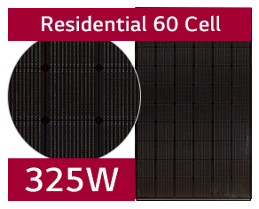 LG 325w NeON® 2 Black Solar Panels